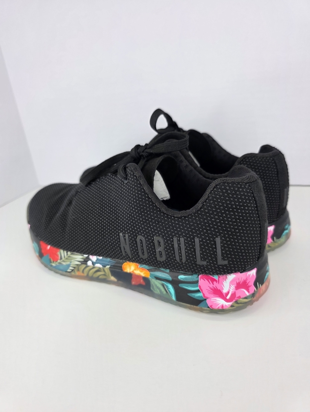 NOBULL Impact Sneaker Men's 9.5 Women's 11 Trainer SuperFabric Midnight Tropical - Picture 2 of 16